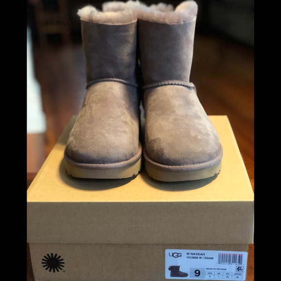 UGG Naveah Mini Bow Boots 1012808 W/SGAM - Picture 3 of 8